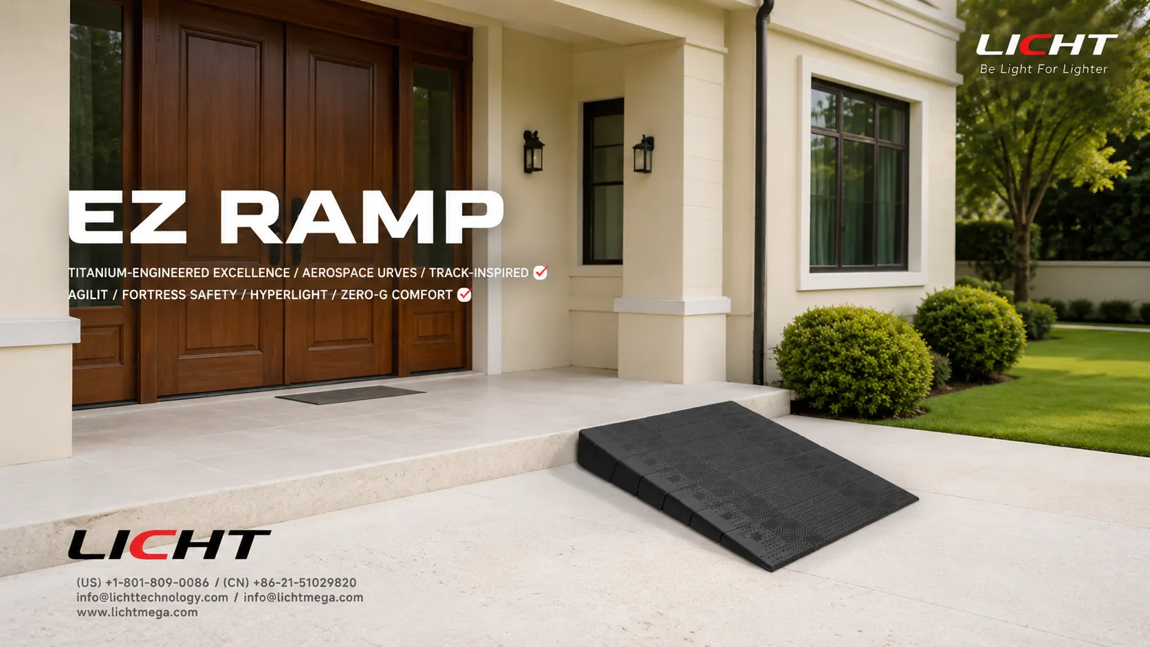 EZ RAMP ultra-safe HDPE modular ramp system