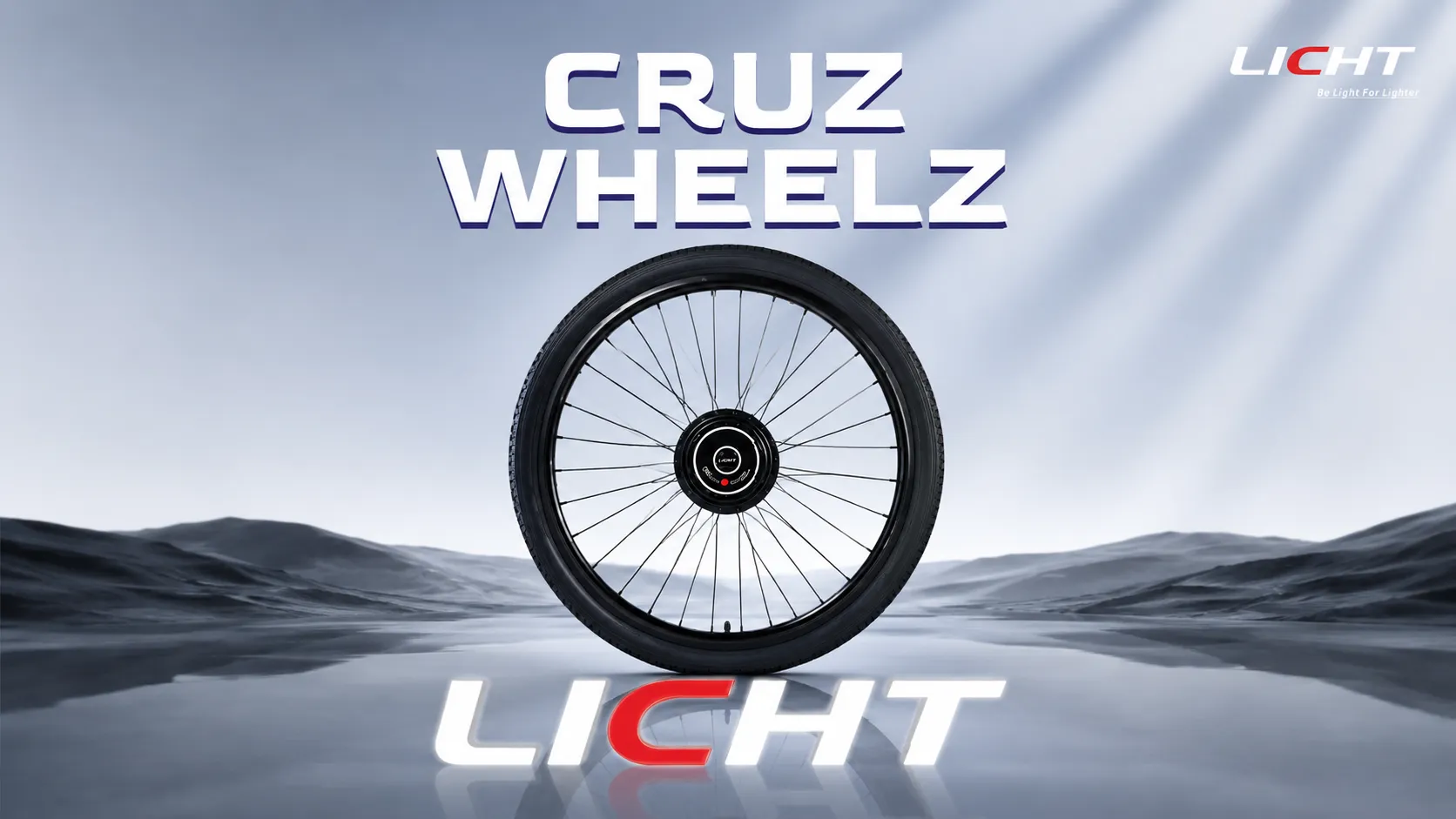 CRUZ WHEELZ lightweight electric wheelchair conversion wheel