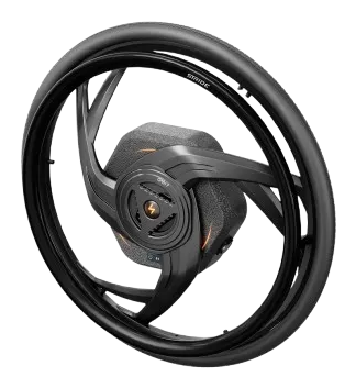 STRIDE power assist wheel
