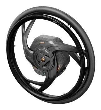 STRIDE power assist wheel